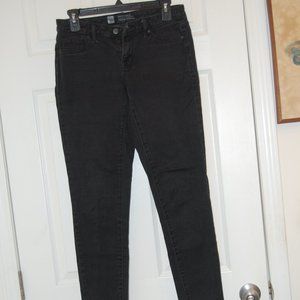Mossimo Women's Black Denim Leggings Size 4